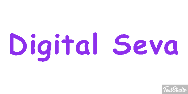Digital Seva Text effect