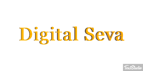 Digital Seva Text effect