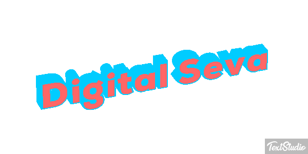 Digital Seva Text effect
