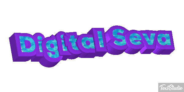 Digital Seva Text effect