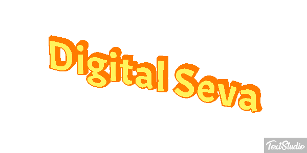 Digital Seva Text effect