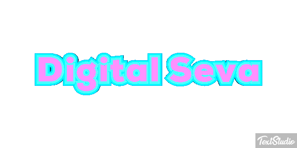 Digital Seva Text effect