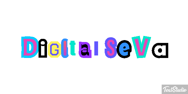 Digital Seva Text effect