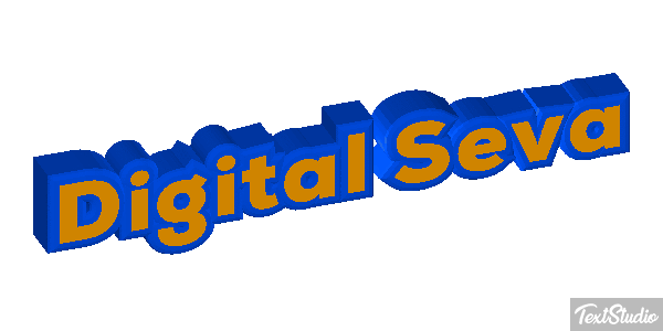 Digital Seva Text effect