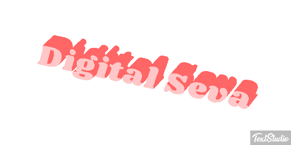 Digital Seva Text effect