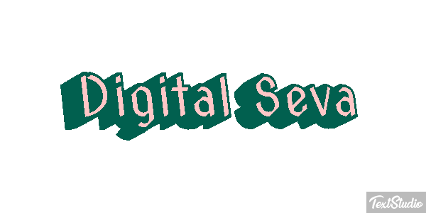 Digital Seva Text effect
