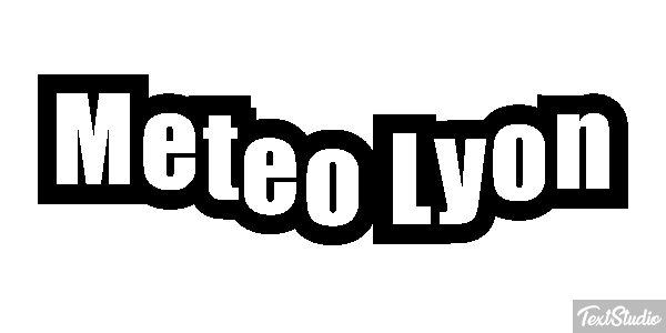Meteo Lyon Texteffekt