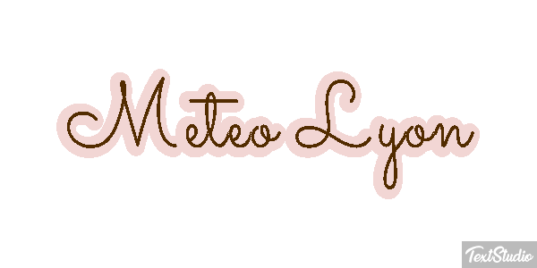 Meteo Lyon Texteffekt