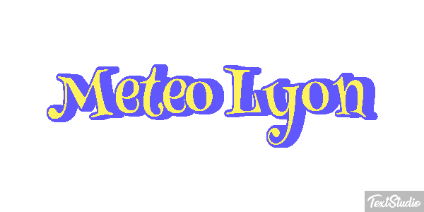 Meteo Lyon Texteffekt