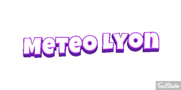 Meteo Lyon Texteffekt
