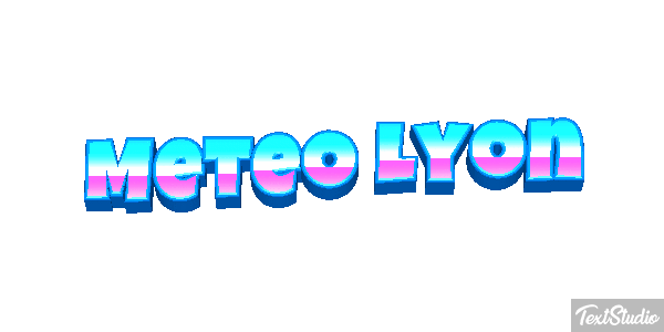 Meteo Lyon Texteffekt