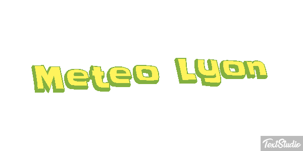 Meteo Lyon Texteffekt