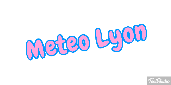 Meteo Lyon Texteffekt