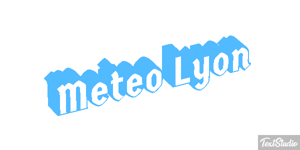 Meteo Lyon Texteffekt