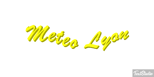 Meteo Lyon Texteffekt