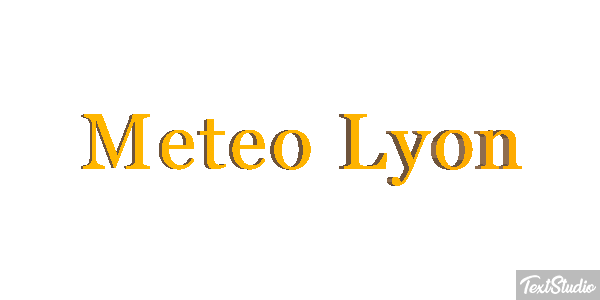 Meteo Lyon Texteffekt