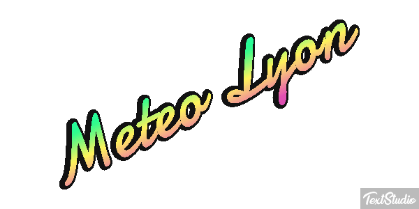 Meteo Lyon Texteffekt