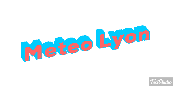 Meteo Lyon Texteffekt