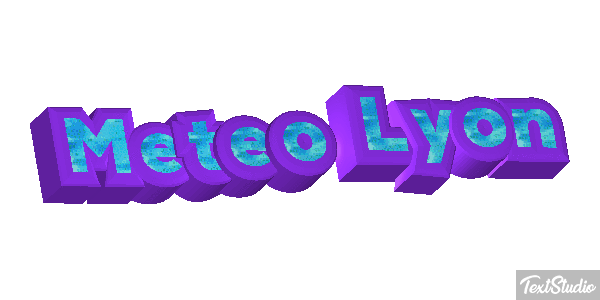 Meteo Lyon Texteffekt