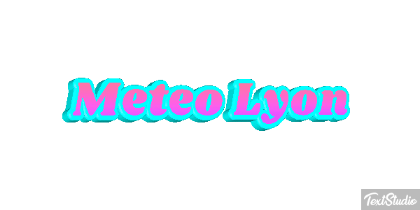Meteo Lyon Texteffekt