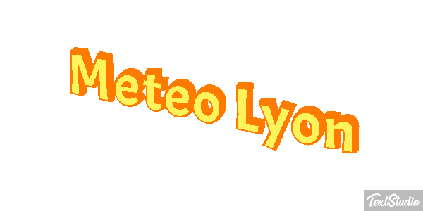Meteo Lyon Texteffekt