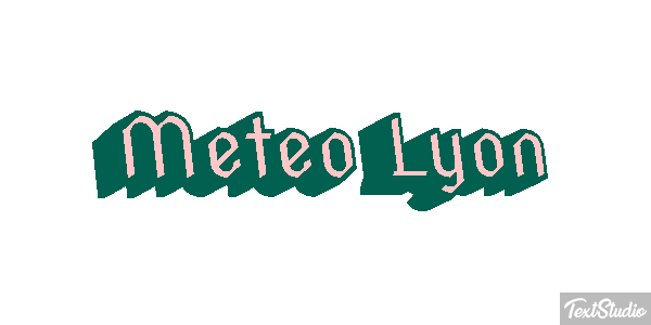 Meteo Lyon Texteffekt