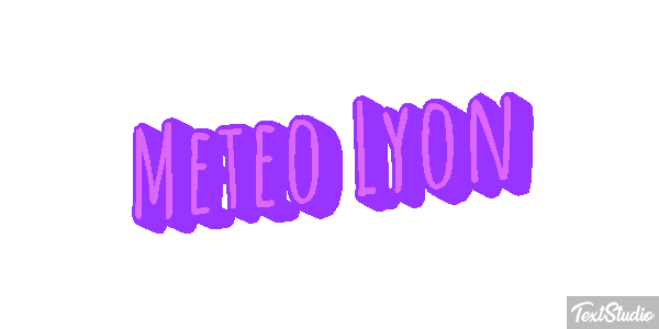 Meteo Lyon Texteffekt