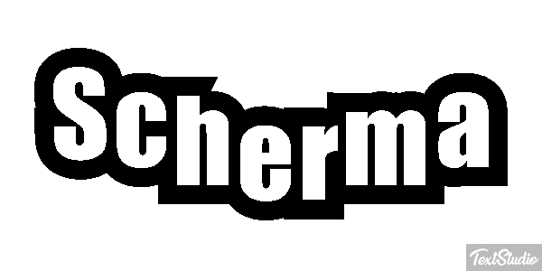 Scherma Effetto testo