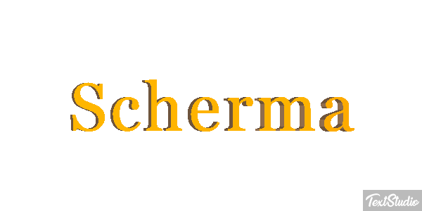 Scherma Effetto testo