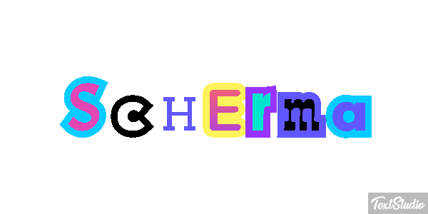 Scherma Effetto testo