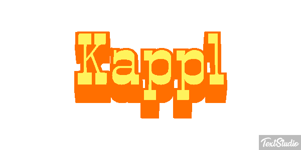 Kappl Efekt tekstowy
