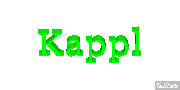 Kappl Efekt tekstowy