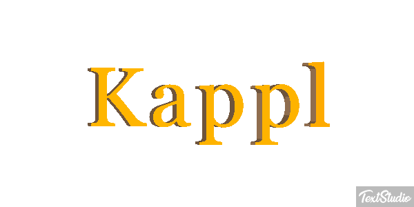 Kappl Efekt tekstowy