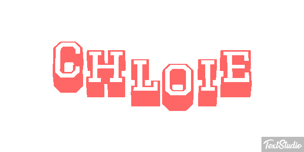 Chloie Текстовый эффект