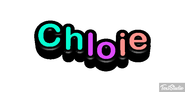 Chloie Текстовый эффект
