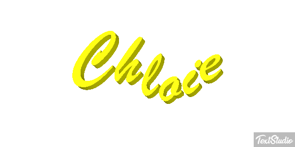 Chloie Текстовый эффект
