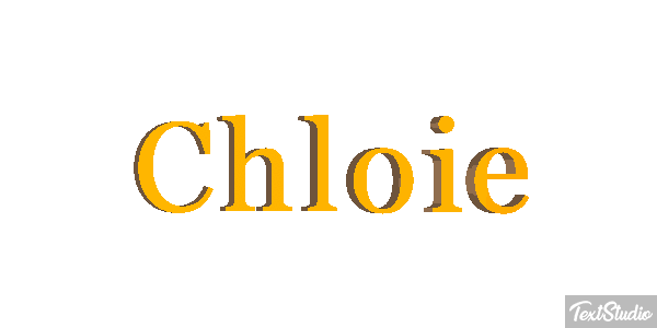 Chloie Текстовый эффект