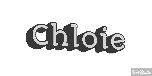 Chloie Текстовый эффект