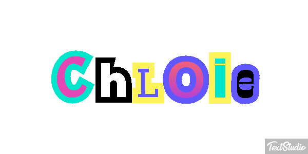 Chloie Текстовый эффект