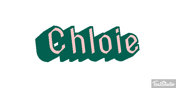 Chloie Текстовый эффект