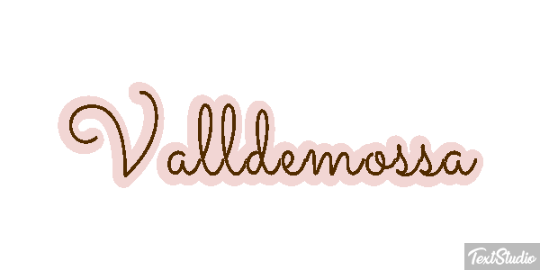 Valldemossa Texteffekt