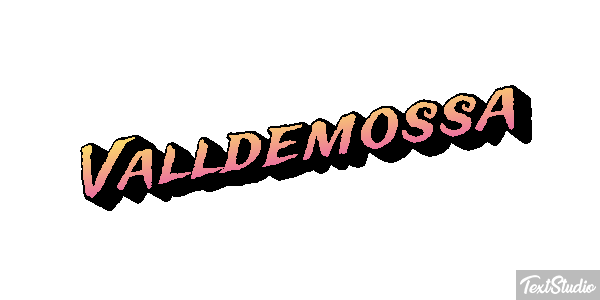 Valldemossa Texteffekt