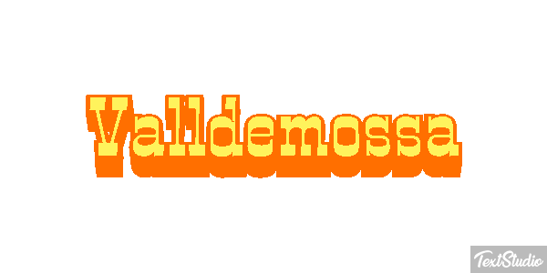 Valldemossa Texteffekt