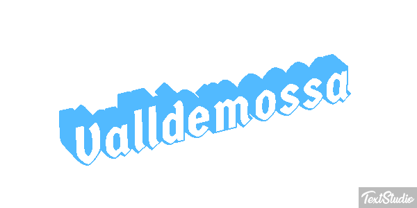 Valldemossa Texteffekt