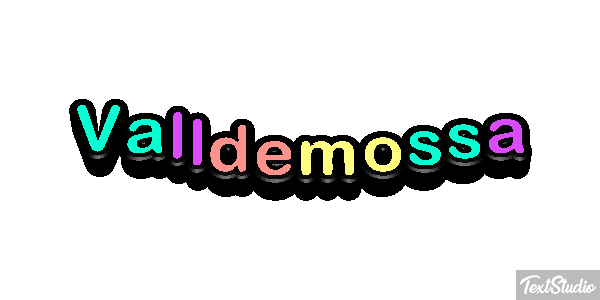 Valldemossa Texteffekt