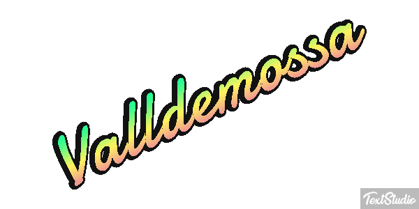 Valldemossa Texteffekt