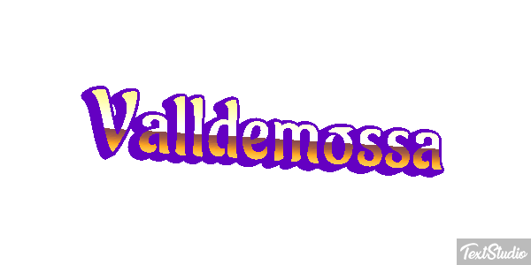 Valldemossa Texteffekt