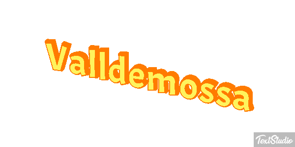 Valldemossa Texteffekt