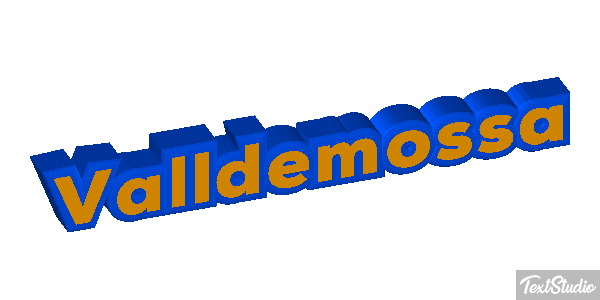 Valldemossa Texteffekt