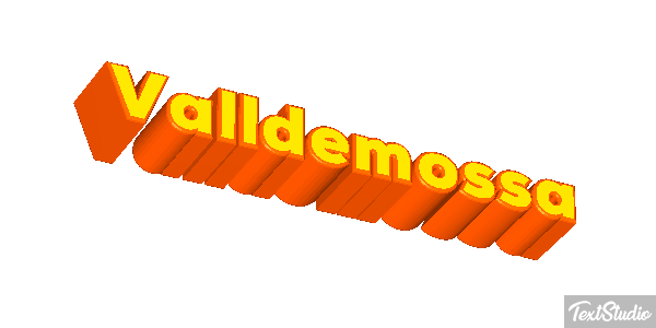Valldemossa Texteffekt